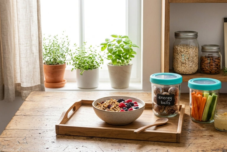 5 idées simples de Goûters et Petits Déjeuners Sains et healthy #1