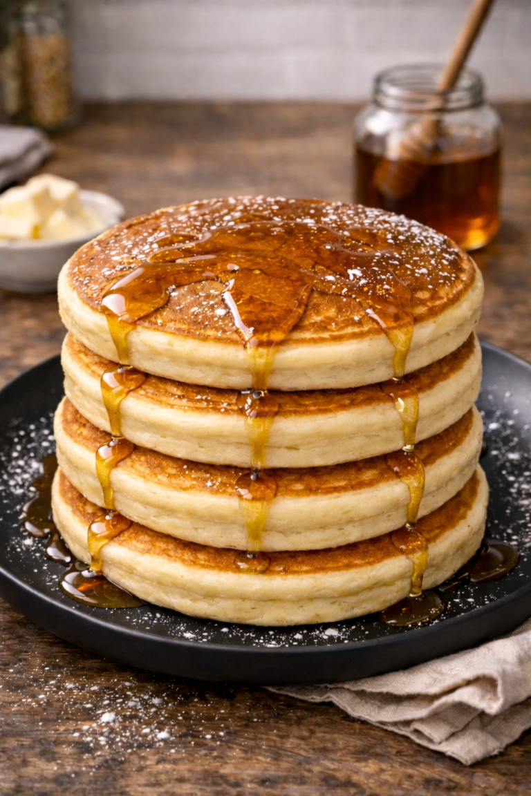 Pancakes rapides et moelleux pour un brunch facile