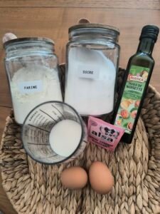 Ingredients cake sucre pret en 5 min