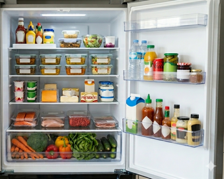 Rangement et organisation du frigo : méthode simple pour un frigo toujours bien organisé