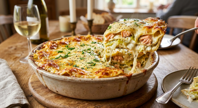 Lasagnes saumon ultra fondantes