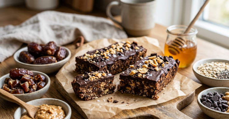 Barre de chocolat healthy