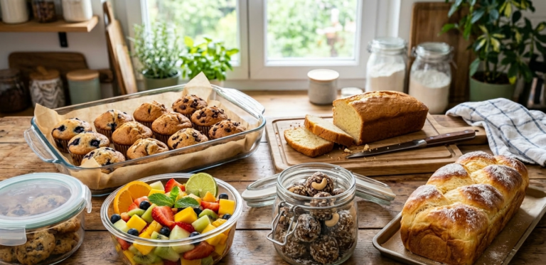 5 idées simples de Goûters et Petits Déjeuners peu sucré #2