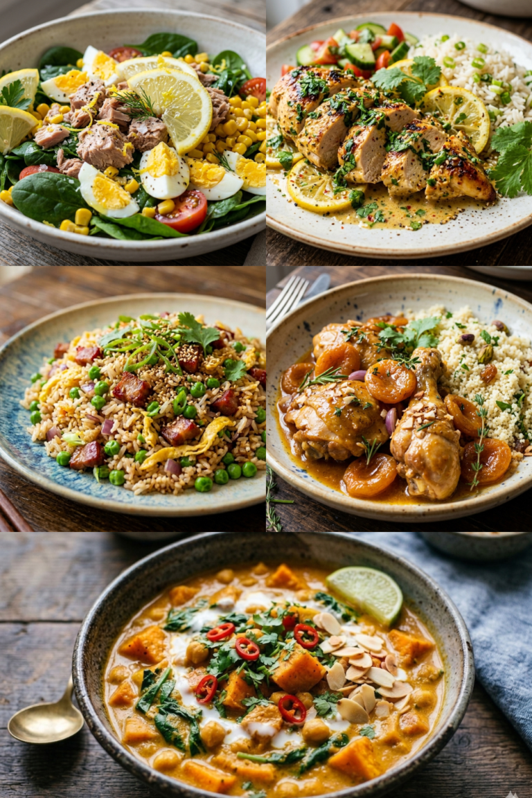 Mon menu batch cooking de la semaine économique #5