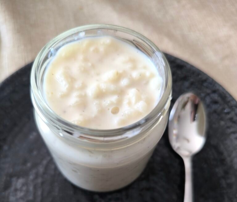 Riz au lait crémeux