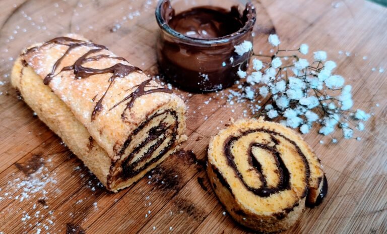 Roulé sucré simple et gourmand